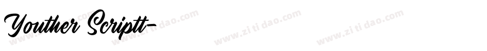 Youther Scriptt字体转换